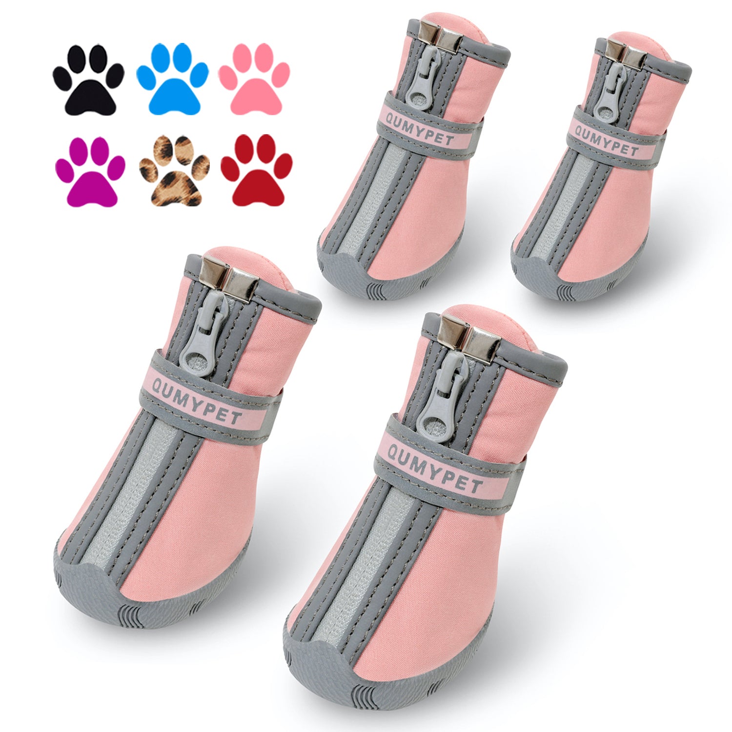 QUMY Small Breed Dog Boots - QUMY