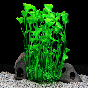 QUMY 15.7" Tall Aquarium Plants Plastic - QUMY Pet