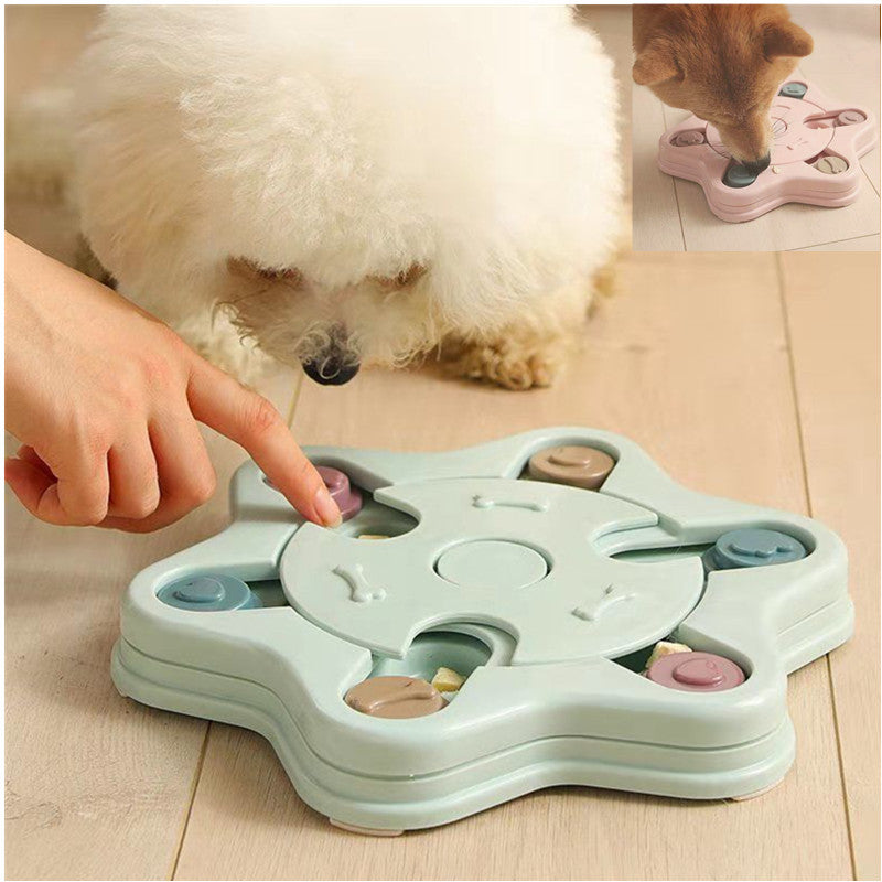 QUMY Dog Puzzle Toys Bowl - QUMY