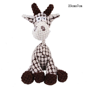 QUMY Pet Squeaky Toy Donkey - QUMY