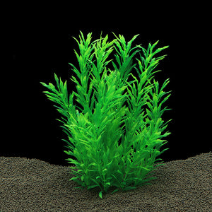QUMY 12.6" Tall Aquarium Plants Plastic - QUMY Pet