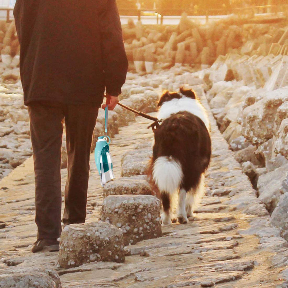 KUTKUT Dog Water Bottle for Outdoor Walking