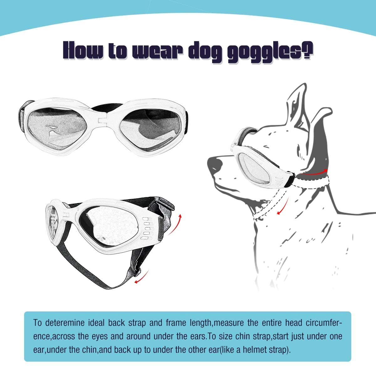 QUMY Dog Goggles - QUMY