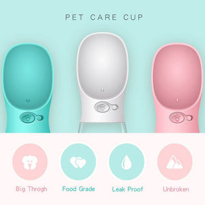 outdoor dog water bottle bowl
