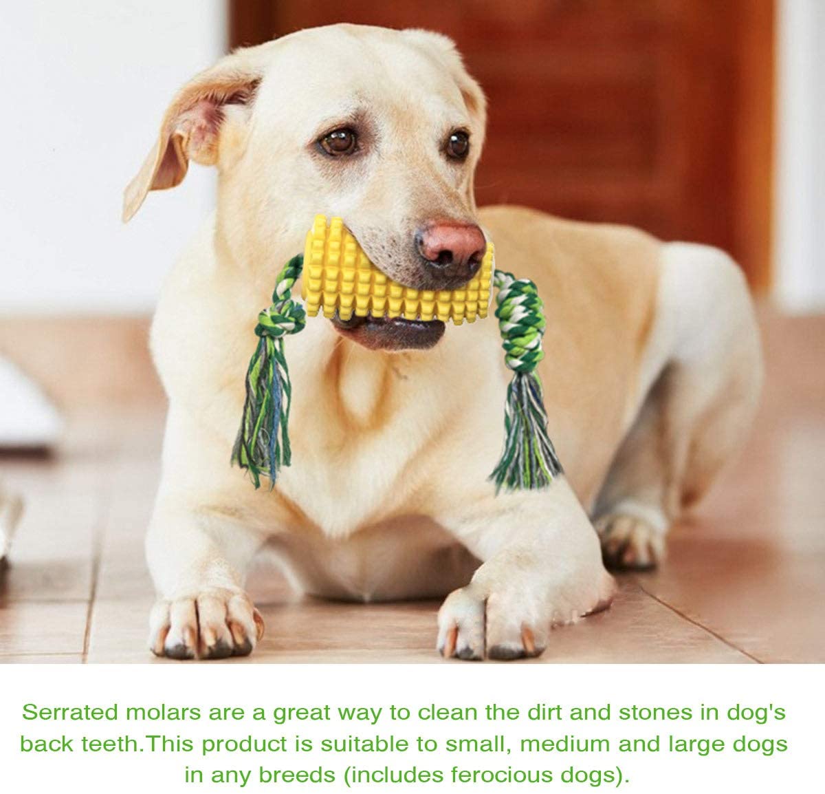 QUMY Dog Chew Toys Corn - QUMY