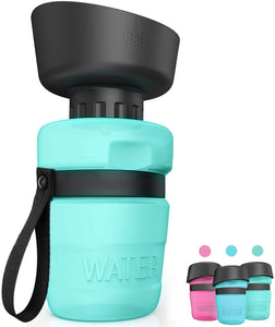 dog water bottle and tray