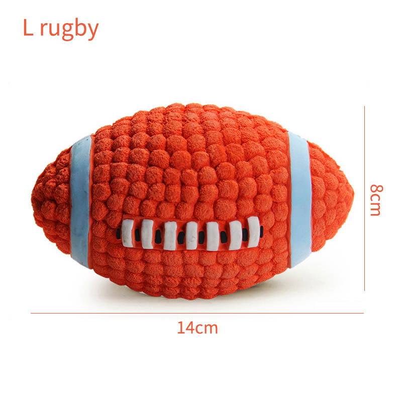 QUMY Soft Latex Pet Ball Squeak Toys - QUMY