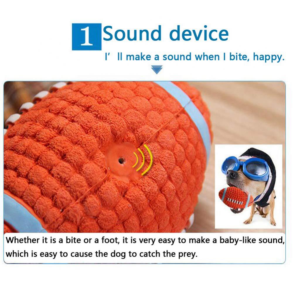 QUMY Soft Latex Pet Ball Squeak Toys - QUMY
