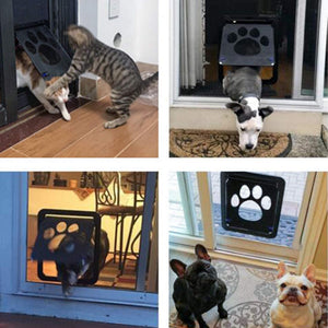 Puerta mosquitera para mascotas Puerta con solapa para perros y